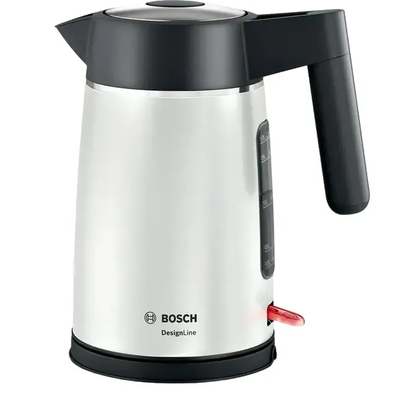 Fierbător electric Bosch TWK5P471, White/Black