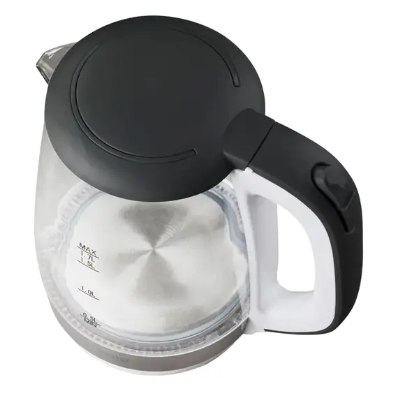 Fierbător electric Gorenje K17GXG, Silver/Black, 4 image