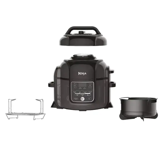 Aparat de gătit multifuncțional sub presiune Ninja OP300EU, Black, 5 image