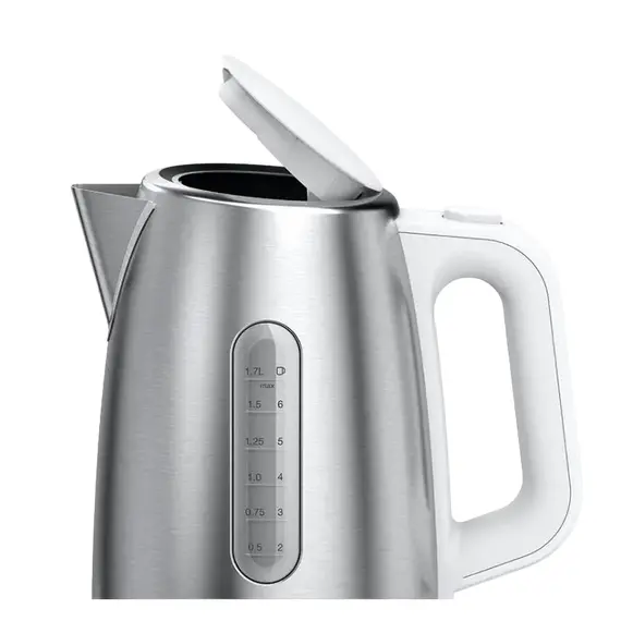 Fierbător electric Braun WK 1500 WH, White/Silver, 2 image