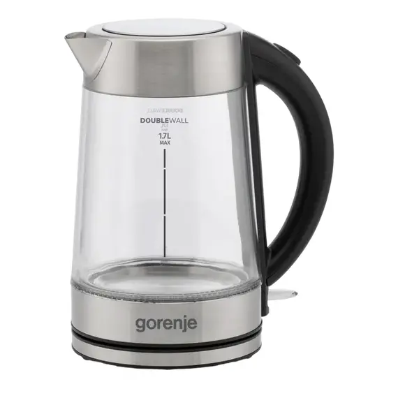 Fierbător electric Gorenje K17GDWII, Silver