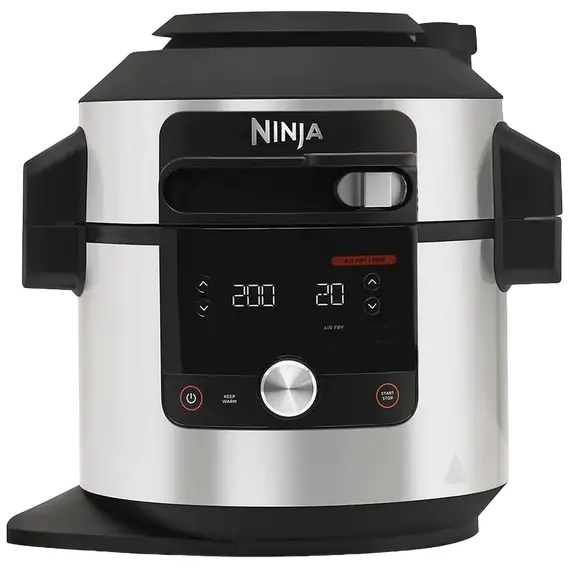 Aparat de gătit multifuncțional sub presiune Ninja OL650EU, Silver/Black
