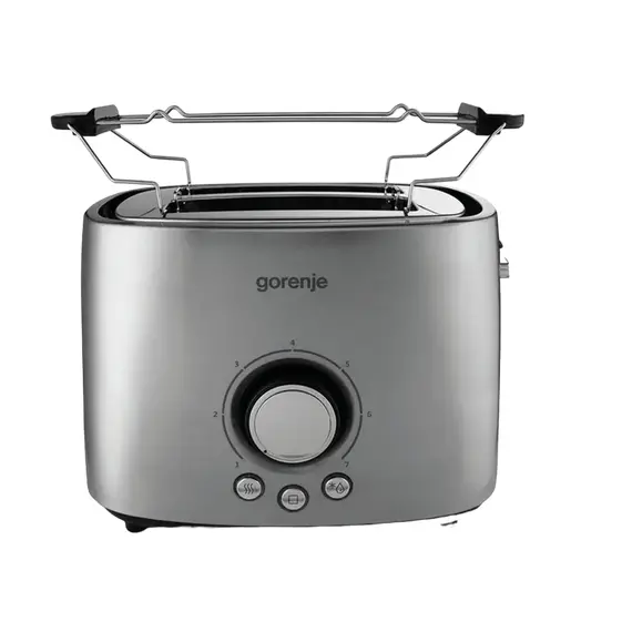 Toaster Gorenje T1000E, Silver, 2 image