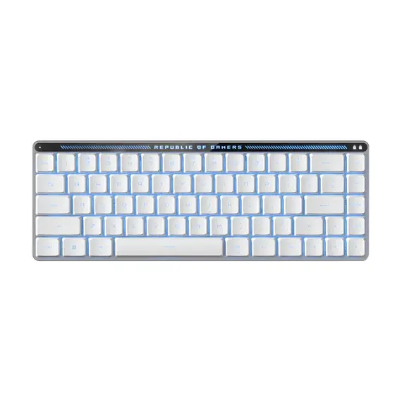 Tastatură Gaming ASUS ROG Falchion, Fără fir, White