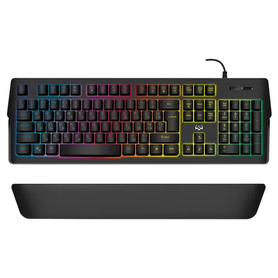 Tastatură Gaming SVEN KB-G9400, Cu fir, Black, 6 image