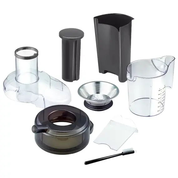 Storcător de fructe și legume Tefal ZE610D38, Black/Silver, 2 image