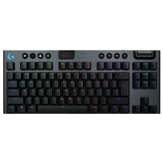 Tastatură Gaming Logitech G915 X Lightspeed TKL, Fără fir, Black