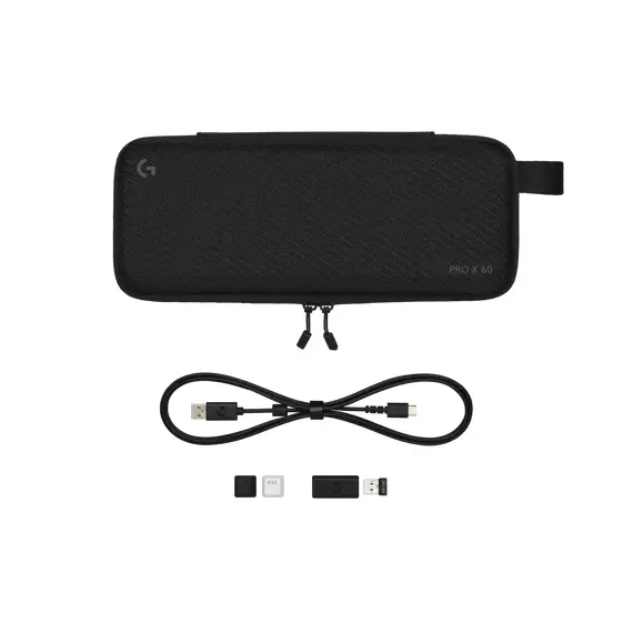 Tastatură Gaming Logitech G PRO X 60, Cu fir / Fără fir, White, 4 image