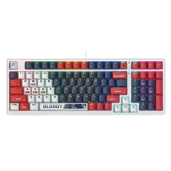 Tastatură Gaming Bloody S98, Cu fir, Bleumarin