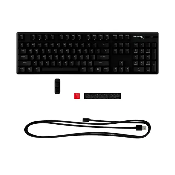 Tastatură Gaming HyperX Alloy Origins PBT, Cu fir, Black, 3 image