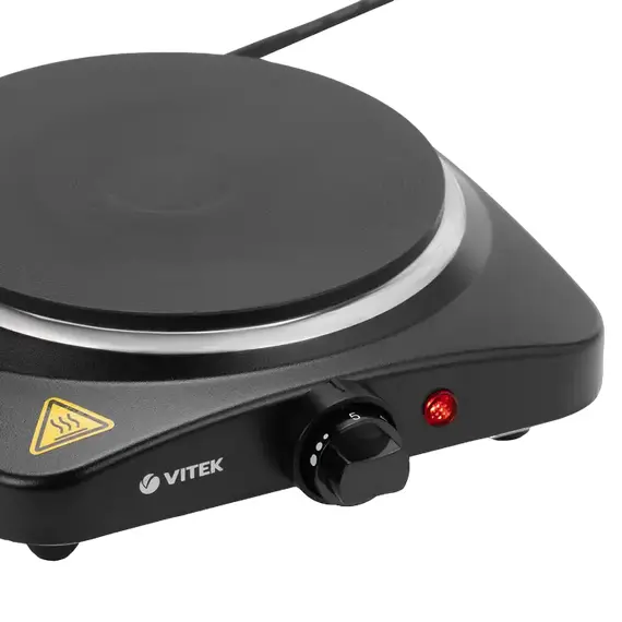 Plită electrică mini VITEK VT-3703, Black, 4 image