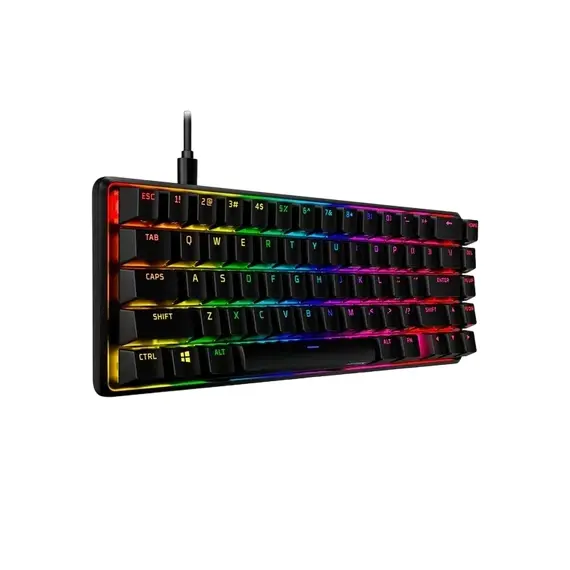 Tastatură Gaming HyperX Alloy Origins 65, Cu fir, Black, 3 image