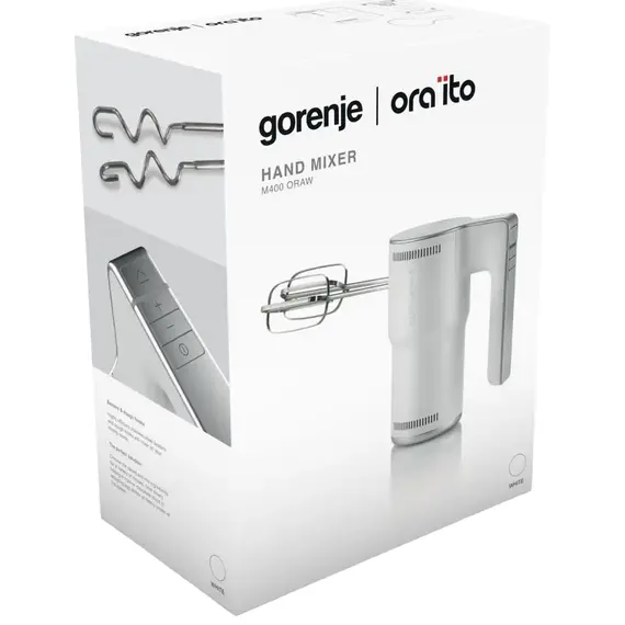 Mixer Manual Gorenje Ora ito M400ORAW, White, 2 image