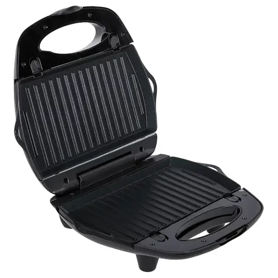 Aparat pentru sandwich multifunctional Tefal BreakTime SW614831, Black/Silver, 4 image
