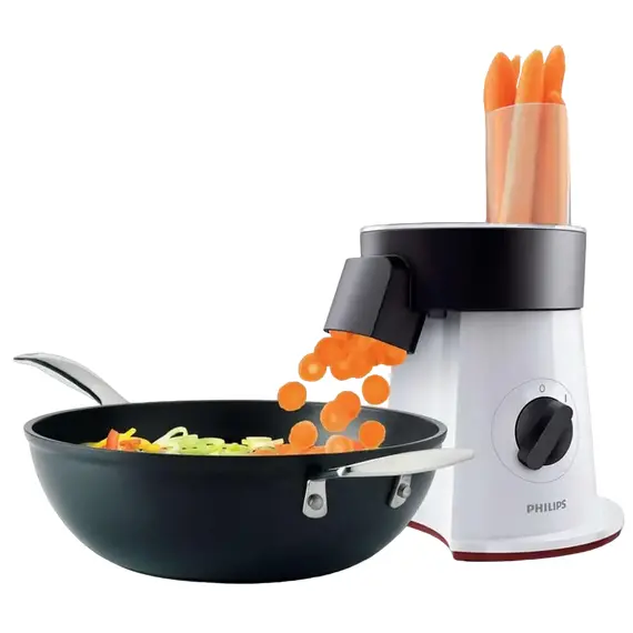 Robot de bucătărie PHILIPS Viva Collection HR1388/80, White, 5 image