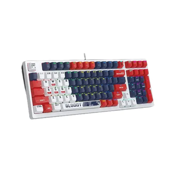 Tastatură Gaming Bloody S98, Cu fir, Bleumarin, 4 image