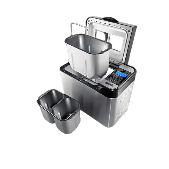 Mașină de pâine Gorenje BM1400 E, Silver, 2 image