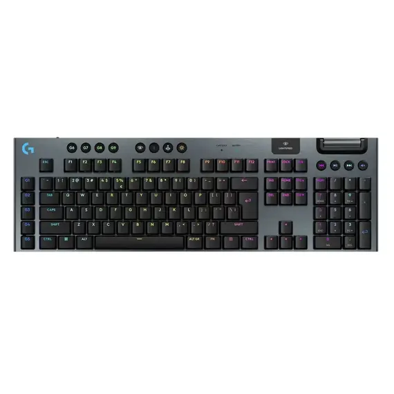 Tastatură Gaming Logitech G915 X Lightspeed, Fără fir, Black