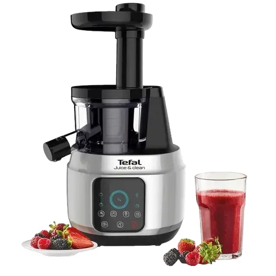 Storcător de fructe și legume Tefal ZC420E38, Black Silver, 7 image