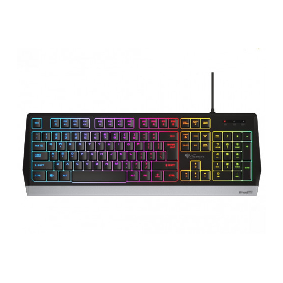 Tastatură Gaming Genesis Rhod 300, RGB, US Layout, RGB Backlight