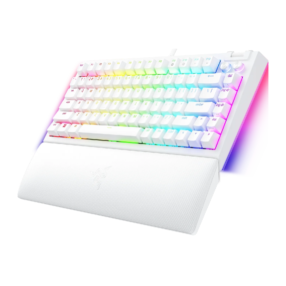 Tastatură Gaming Razer Mechanical BlackWidow V4 75% White Edition , 2 image