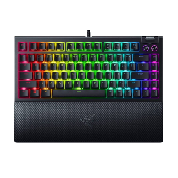 Tastatură Gaming Razer Mechanical BlackWidow V4 75%, Black Edition