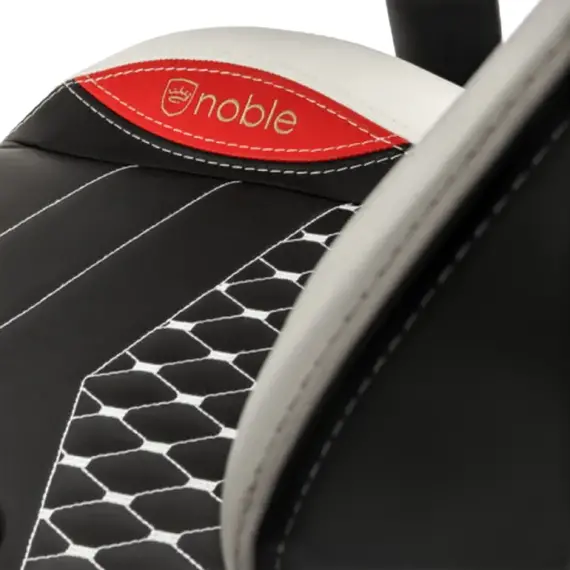 Scaun Gaming Noblechairs Epic, PU Piele, Black/Red/White, 12 image