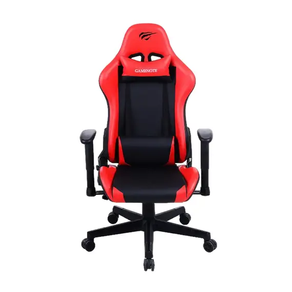 Scaun Gaming Havit GC938, PU Piele, Black/Red