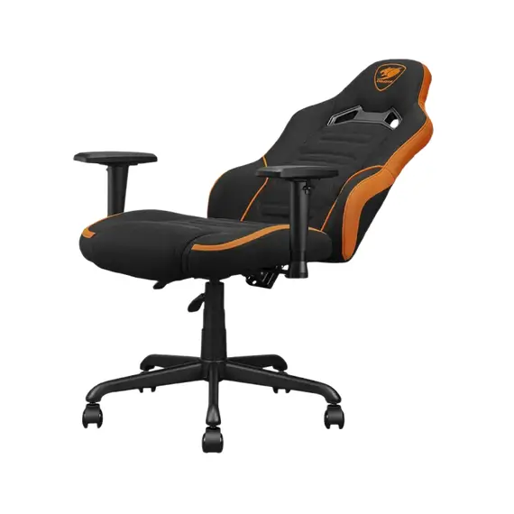 Scaun Gaming Cougar Fusion SF, Plasă elastomerică respirabilă, Orange, 5 image