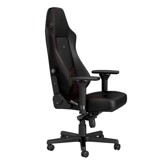 Scaun Gaming Noblechairs Hero, Piele naturală, Black/Red, 5 image