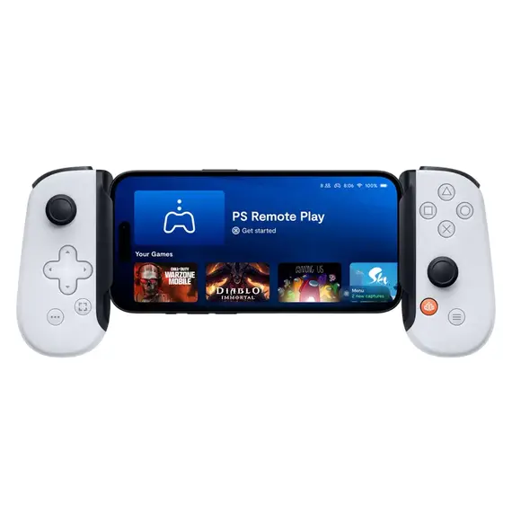 Controler de joc mobil Backbone One USB-C PlayStation Edition, White, 4 image