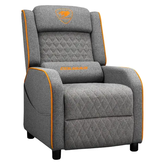 Scaun Gaming Cougar Ranger One Gray, Textil, Grey/Orange, 5 image