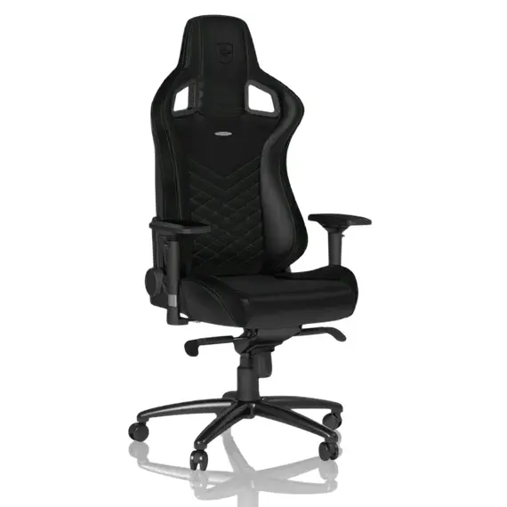Scaun Gaming Noblechairs Epic, PU Piele, Black/Green, 6 image
