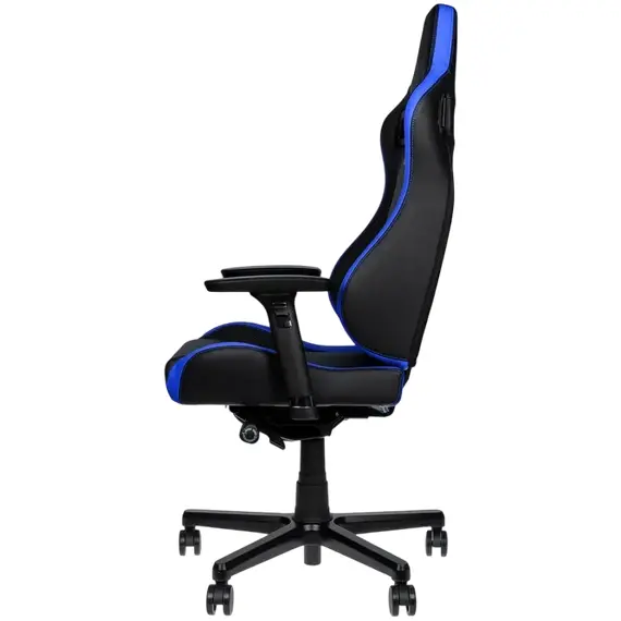 Scaun Gaming Noblechairs Epic, PU Piele, Black/Blue, 11 image