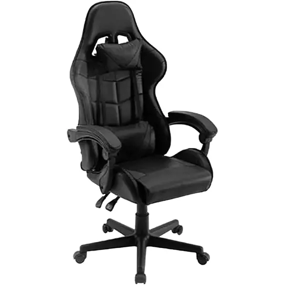 Scaun Gaming Havit GC933, PVC Piele, Black, 2 image