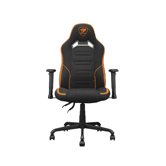 Scaun Gaming Cougar Fusion SF, Plasă elastomerică respirabilă, Orange, 3 image
