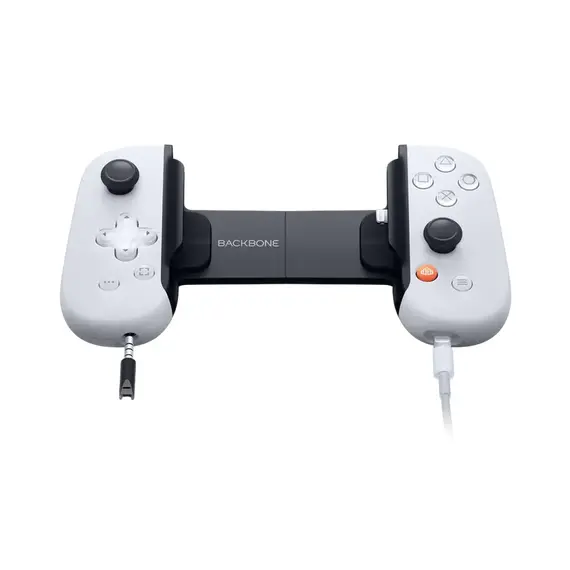Controler de joc mobil Backbone One Lightning PlayStation Edition, White, 2 image