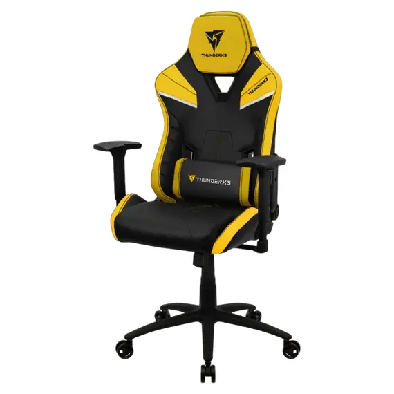 Scaun Gaming ThunderX3 TC5, PU Piele, Black/Yellow, 4 image