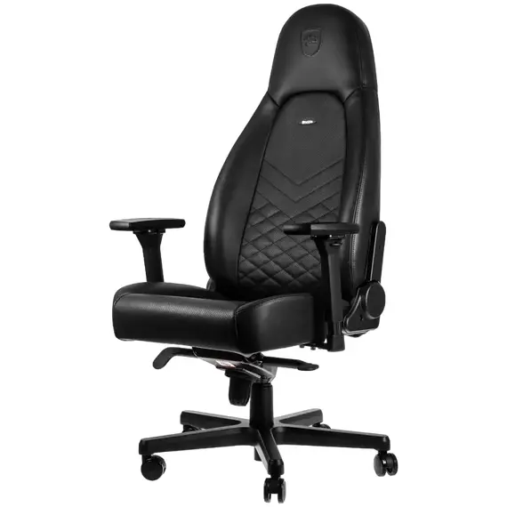 Scaun Gaming Noblechairs Icon, PU Piele, Black, 5 image