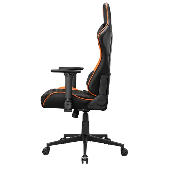 Scaun Gaming Cougar Armor One V2, PVC Piele, Black/Orange, 4 image