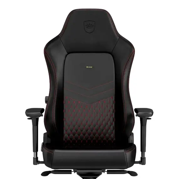 Scaun Gaming Noblechairs Hero, Piele naturală, Black/Red, 20 image