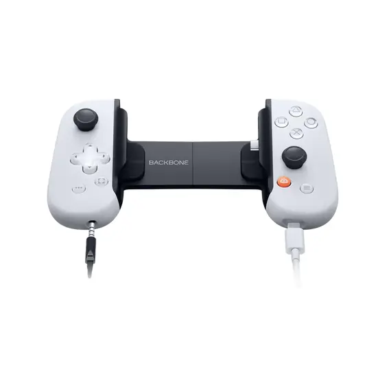 Controler de joc mobil Backbone One USB-C PlayStation Edition, White, 3 image