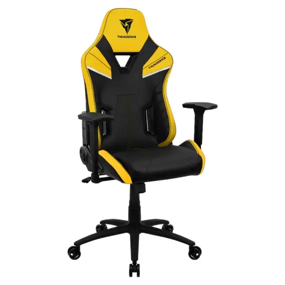 Scaun Gaming ThunderX3 TC5, PU Piele, Black/Yellow, 9 image