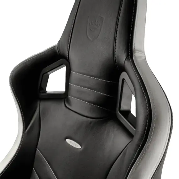 Scaun Gaming Noblechairs Epic, PU Piele, Black/Red/White, 15 image
