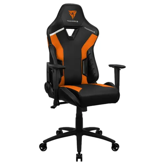 Scaun Gaming ThunderX3 TC3, PU Piele, Black/Orange, 9 image