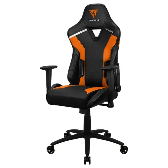 Scaun Gaming ThunderX3 TC3, PU Piele, Black/Orange, 4 image