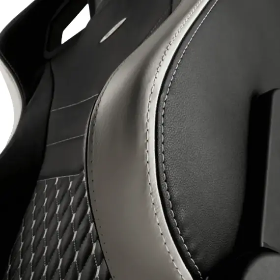 Scaun Gaming Noblechairs Epic, PU Piele, Black/Red/White, 9 image