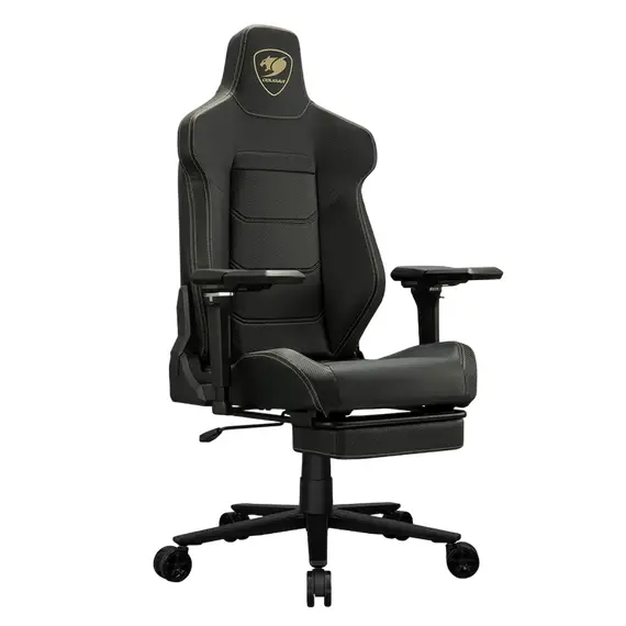 Scaun Gaming Cougar Armor EVO M, PU Piele, Black/Gold, 7 image