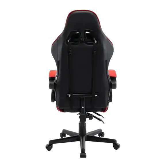 Scaun Gaming Havit GC933, PVC Piele, Black Red, 3 image