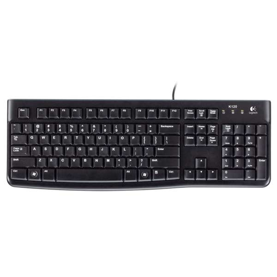 Tastatură Logitech K120 for Business, Black
